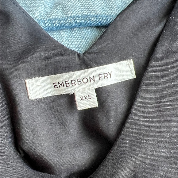 Emerson Fry Black Tie Shoulder Mod Top - Size XXS - Picture 6 of 6